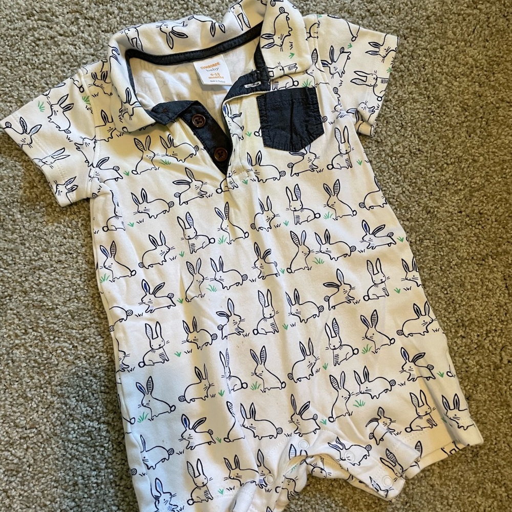 GYMBOREE 6-12M Bunny 🐰 Romper